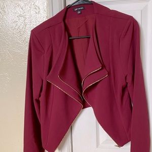 Maroon blazer